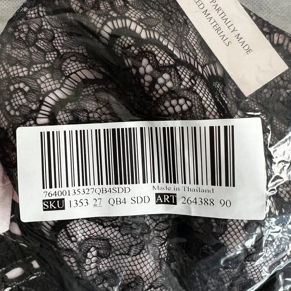Victoria's Secret Dream Angels Lace Lightly Lined Long Line Bra, S-DD
